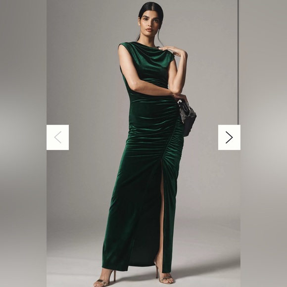 knee length dresses for ladies LUNA BEADED FLORAL VELVET MIDI DRESS – AKIRA main image 0